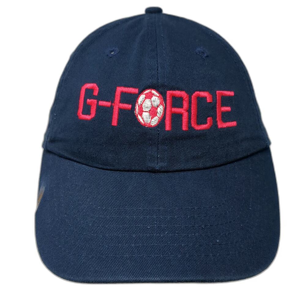 Lids Baseball Cap Blue One Size G-Force Soccer Embroidery Slideback Hat